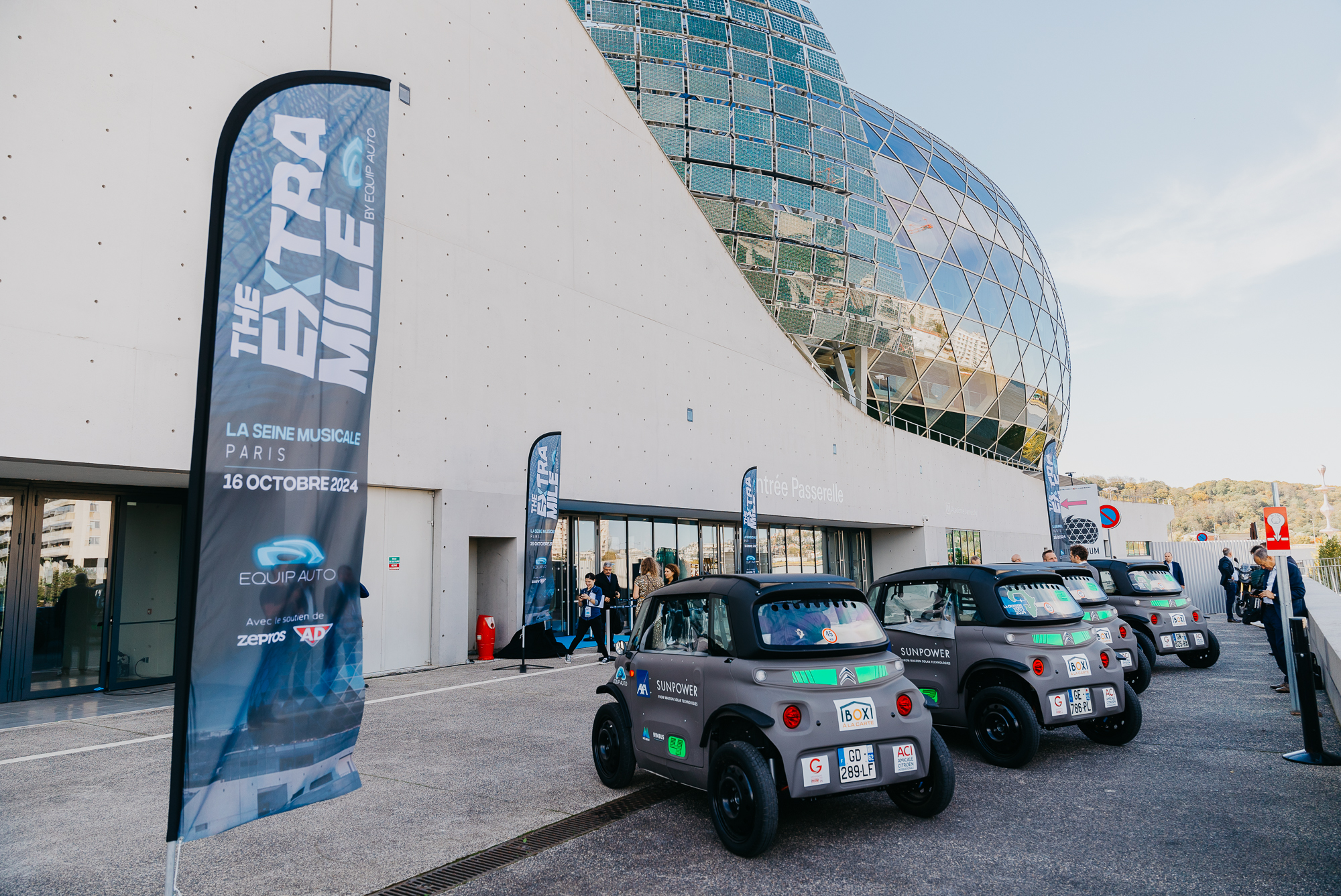 EXTRA MILE exterieur LA SEINE MUSICALE