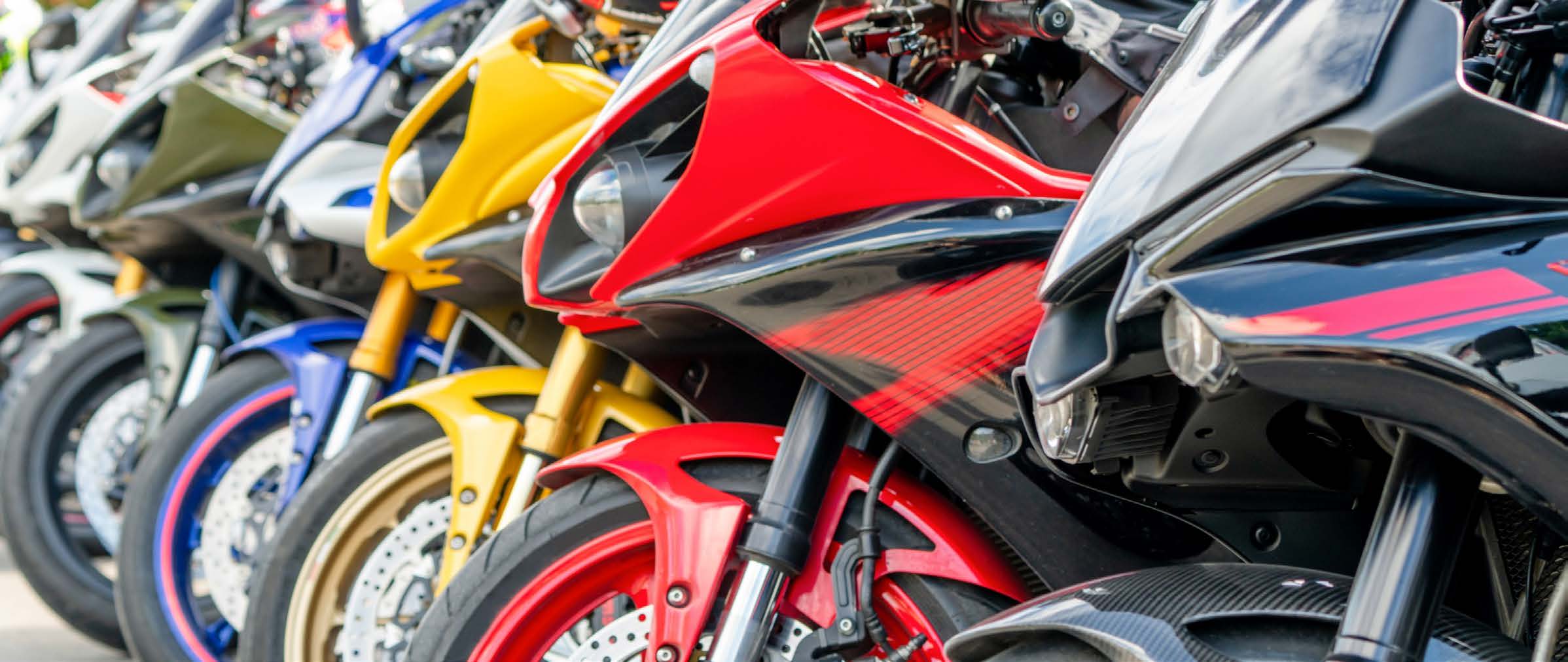 Motorised 2-3 wheelers and Licence-free vehicles: workshop equipment, roadworthiness testing, parts and accessories, services