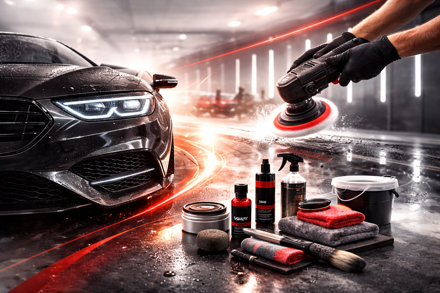 Detailing, Cosmétique automobile